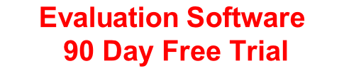 Evaluation Software  90 Day Free Trial