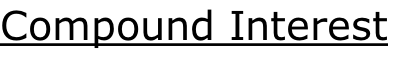 Compound Interest